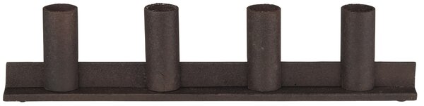 Nastavitelný adventní svícen Antique Brass/Black