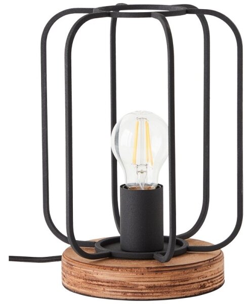 Brilliant - Stolní lampa TOSH 1xE27/40W/230V topol