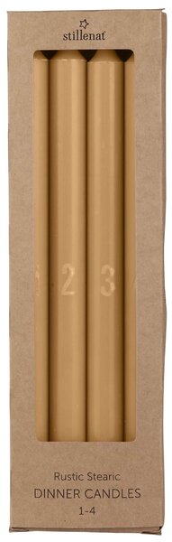 Adventní svíčky 1-4 Honey – set 4 ks
