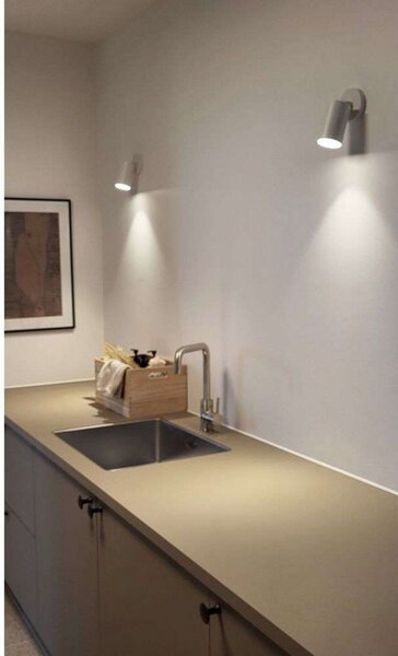 Stropní Lampa ANTIDARK, Bílá, Obývací pokoj, Hliník