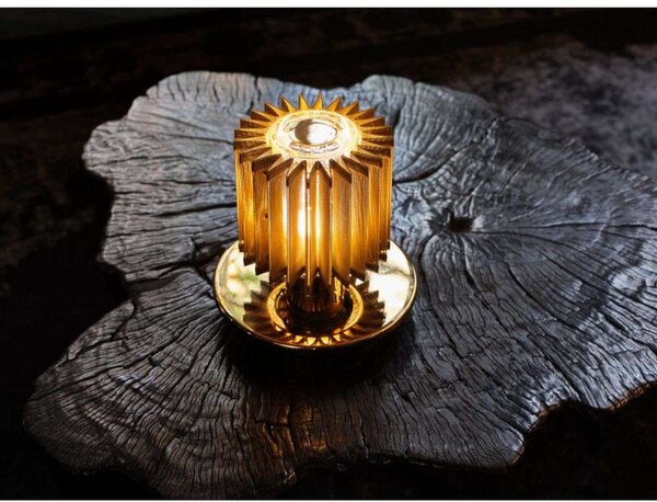 Stolní lampa DCW, Zlatá / mosazná, Obývací pokoj, Kov