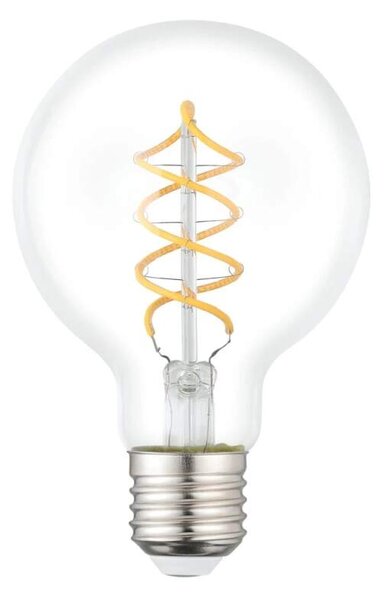 Eglo 110316 Retro Spiral Bulb - LED retro dekorativní žárovka E27, 7,3W, 2700K, G80 (LED žárovka s teplou barvou světla 2700K)