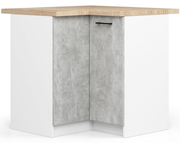 Kuchyňský set OLIVIA 3M - bílá/beton