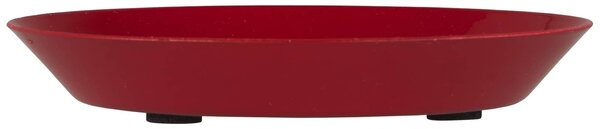 Kovový svícen / tácek Red 9,3 cm