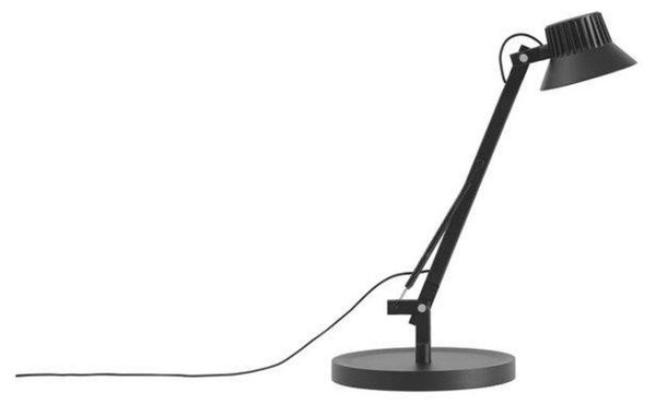 Stolní lampa Muuto, Černá, Pracovna, Hliník