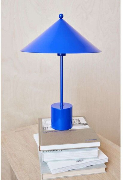 Stolní lampa OYOY Living Design, Kasa, Modrá, Obývací pokoj, Kov, Skandinávský