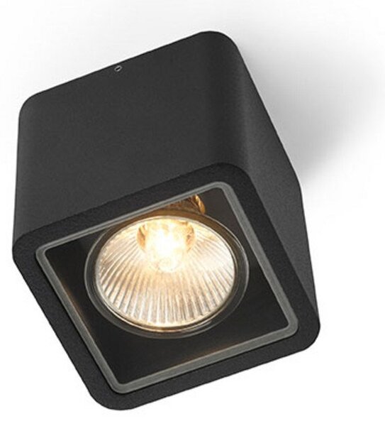 Stropní Lampa Trizo21, Černá, Chodba, Hliník