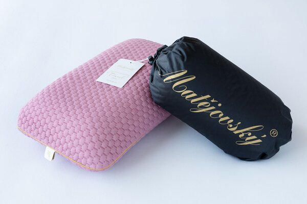 Travel anatomic pink Visco pěna 40/25/10
