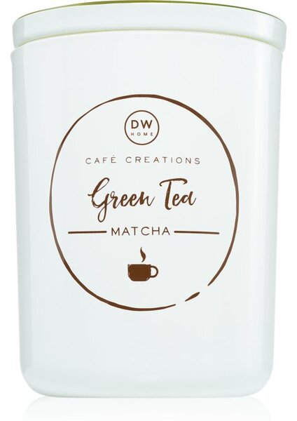 DW Home Cafe Creations Green Tea Matcha vonná svíčka 434 g