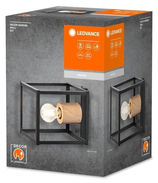 Ledvance - Nástěnné svítidlo DECOR NAIROBI 1xE27/15W/230V