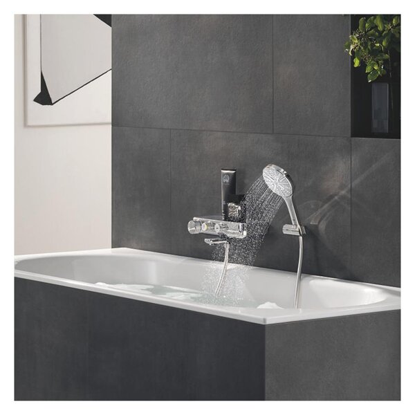 GROHE Rainshower SmartActive 130 - Set pro upevnění na zeď se 3 proudy, Chrom 26580000