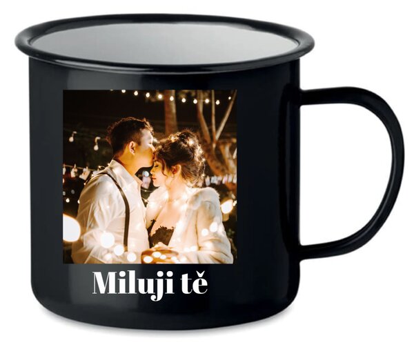 Personalizovaný retro plecháček s fotografií