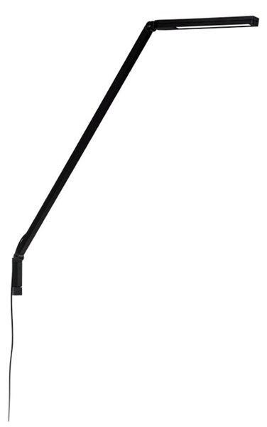 Nástěnná Svítidla Nemo Lighting, stmívatelné, Černá, Pracovna, Hliník