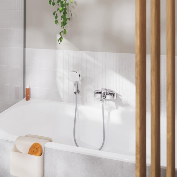 GROHE Cubeo Professional - Páková vaňová batéria na stenu, chróm 1018130000
