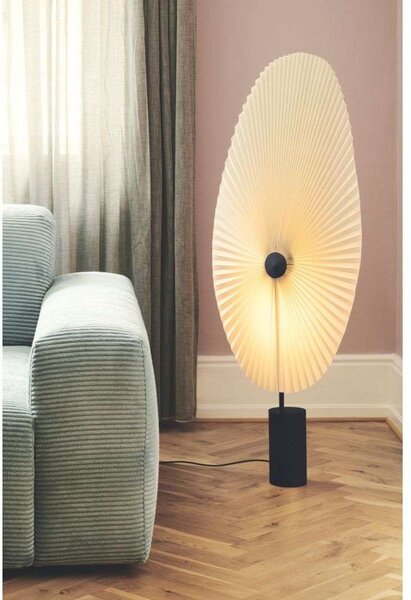 Stojací Lampa GEJST, Liris, stmívatelné, Černá, Obývací pokoj, Kov, Design