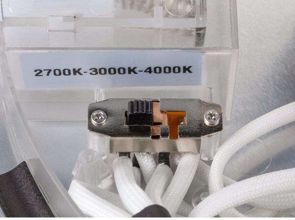 Stropní Lampa SLV, stmívatelné, Šedá, Obývací pokoj, Hliník