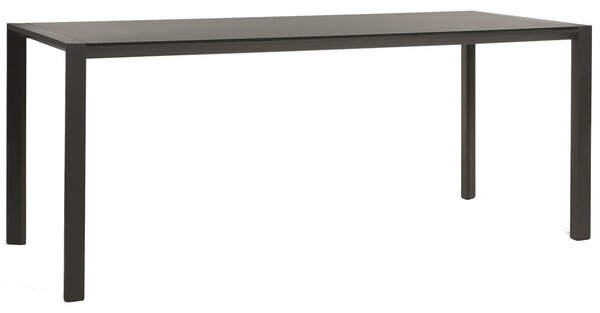 Diphano Hliníkový barový stůl Selecta, Diphano, obdélníkový 226x90x92 cm, rám hliník barva bílá (white), deska keramika barva bílá (white)