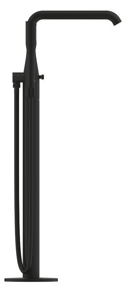 GROHE Essence Professional - Páková vanová volně stojící baterie, phantom black 25248KF1