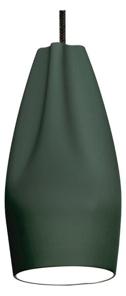 Pleat Box 13 Závěsné Svítidlo E27 Dark Zelená/Bílá