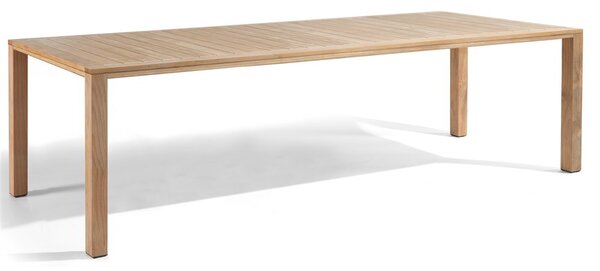 Diphano Teakový jídelní stůl Natural, Diphano, obdélníkový 300x113x76 cm, rám teak, deska teak