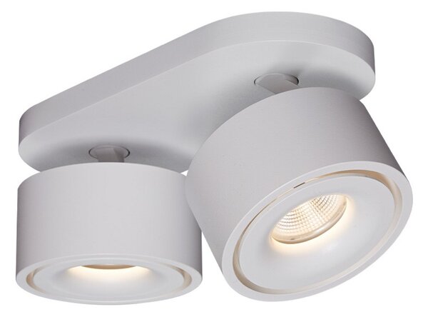 Stropní Lampa ANTIDARK, Bílá, Obývací pokoj, Hliník