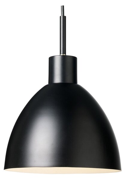 Závěsná svítidlo Halo Design, Černá, Obývací pokoj, Kov