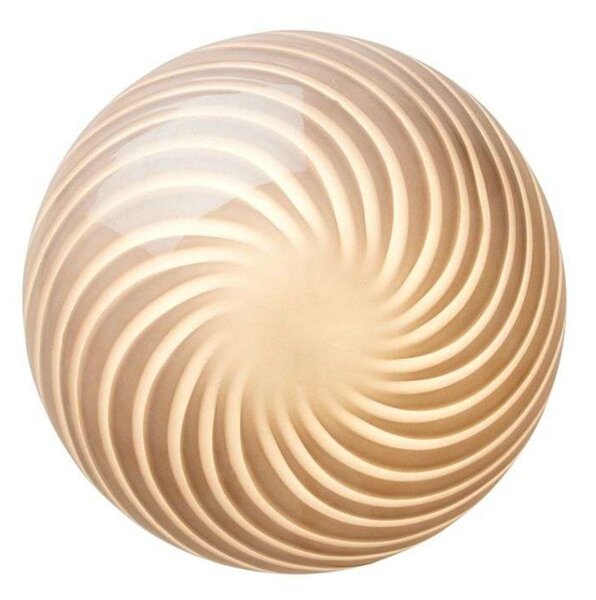 Stolní lampa Halo Design, Šedá, Obývací pokoj, Sklo