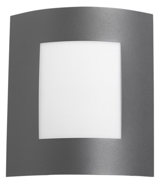 Chytré venkovní nástěnné svítidlo antracitové vč. WiFi A60 - Emmerald