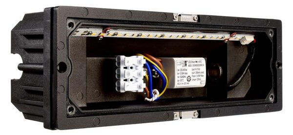 Deko-Light vestavné svítidlo do zdi Light Base III Outdoor 220-240V AC/50-60Hz 4,30 W 3000 K 88 lm 245 černá 763026