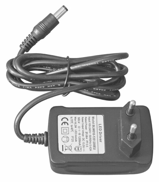 Ecolite Stolní lampa LED stmívatelná LIMA - LBL1065-CR, černá