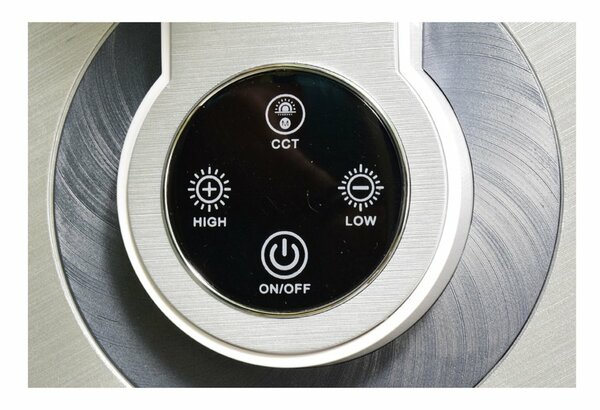 Ecolite Stolní lampa LED stmívatelná LIMA - LBL1065-CR, černá