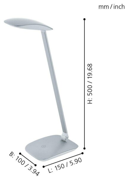EGLO Stolní svítidlo CAJERO 95694