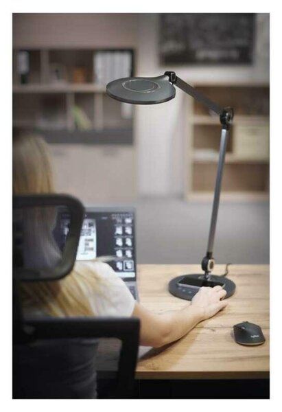 EMOS LED stolní lampa KAREN, černá Z7615
