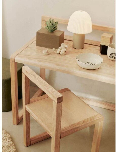 Frill Přenosné Stolní Lampa Cashmere/White - Ferm Living