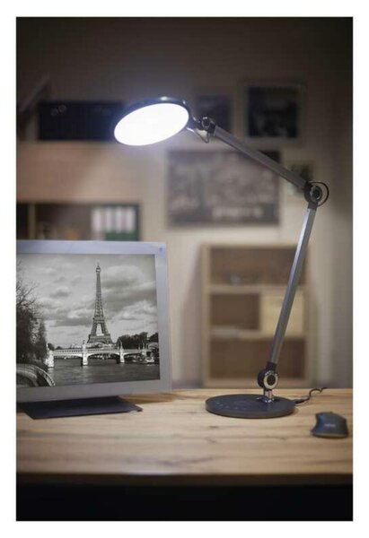 EMOS LED stolní lampa KAREN, černá Z7615