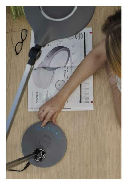 EMOS LED stolní lampa KAREN, černá Z7615