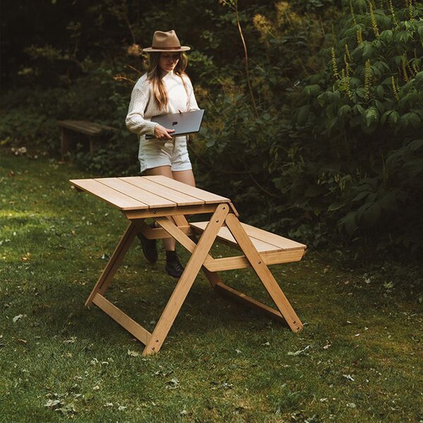 Weltevree designové lavice Folding Picnic Table