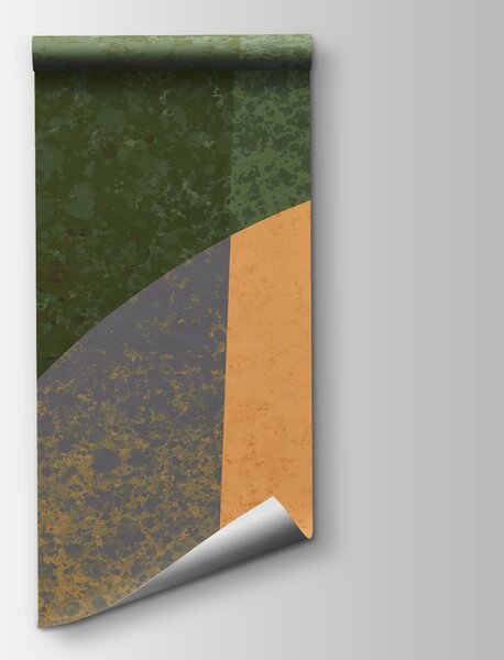 Fototapeta Barevný vzor s různými tvary, Abstraktní fototapety, Populární fototapety - Tapeko.co.cz
