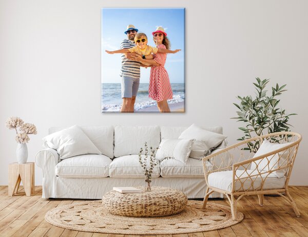 Fotoobraz na plátně - z vaší fotografie - obdélník na výšku Barevnost: Sépie, Rozměr: 20x30 cm