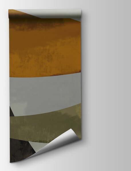 Fototapeta Barevné spirály na šedém pozadí, Abstraktní fototapety, Populární fototapety - Tapeko.co.cz