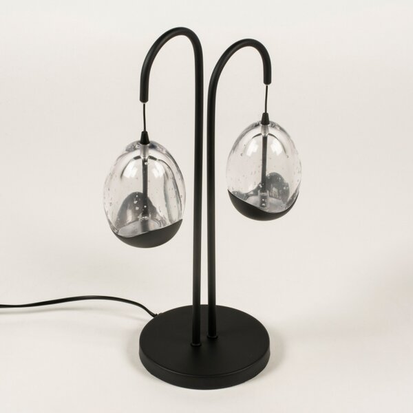 Stolní designová stmívatelná lampa Benelux Nero 2 (LMD)