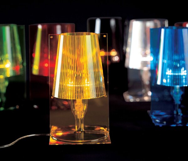 Stolní lampa Kartell, Take, Modrá, Obývací pokoj, Plast, Design