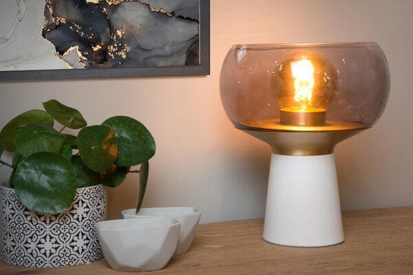 Stolní retro lampa Mephisto White (LMD)
