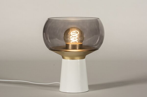 Stolní retro lampa Mephisto White (LMD)