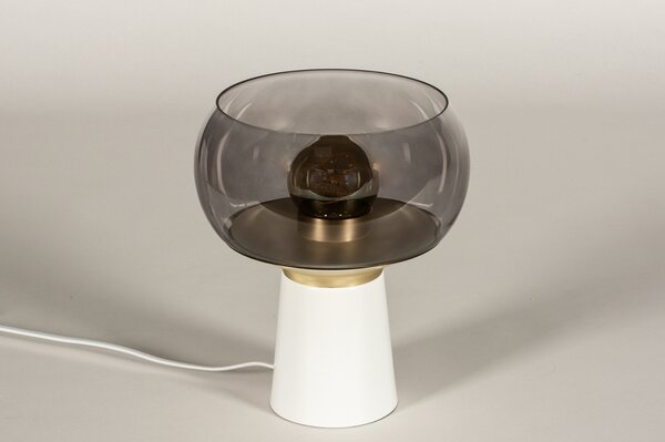 Stolní retro lampa Mephisto White (LMD)
