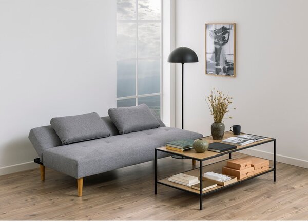 Světle šedá rozkládací pohovka Bonami Essentials Matylda