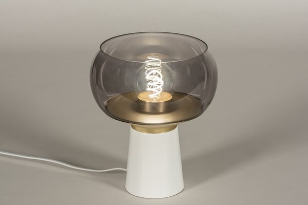 Stolní retro lampa Mephisto White (LMD)