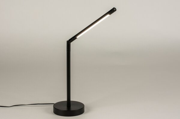 Stolní minimalistická LED lampa Cascade Black (LMD)