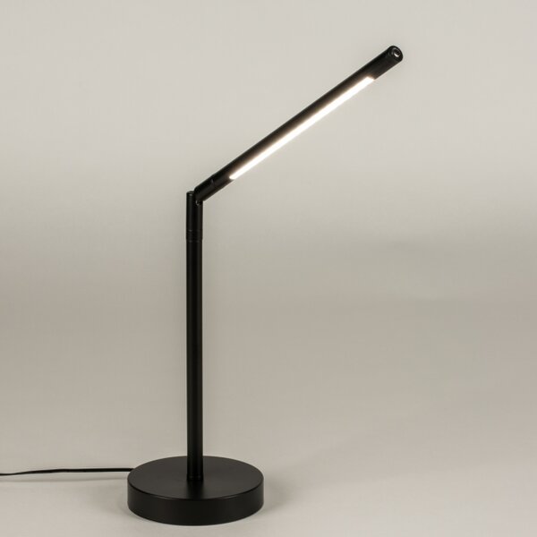 Stolní minimalistická LED lampa Cascade Black (LMD)
