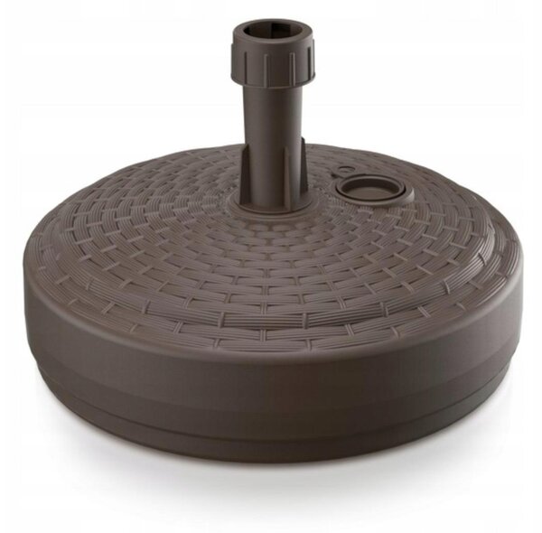 Základna slunečníku Prosperplast MPOR-440U, průměr 39 cm, hnědá